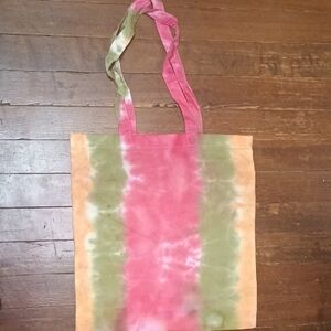 Multicolor Tie-Dye Tote Bag